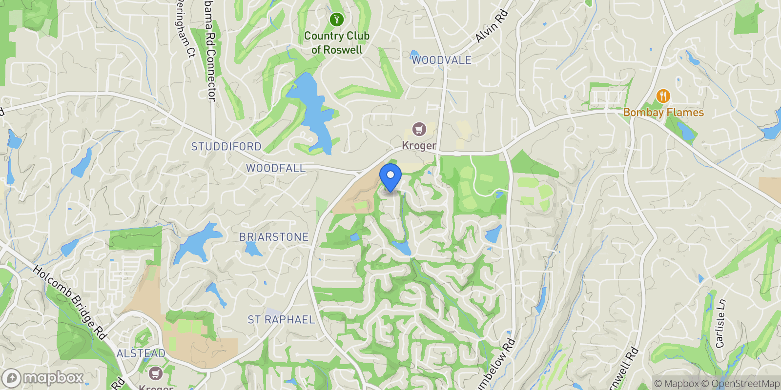 Map showing 440 Guildhall Grv, Alpharetta, GA 30022, Alpharetta, Georgia, United States.