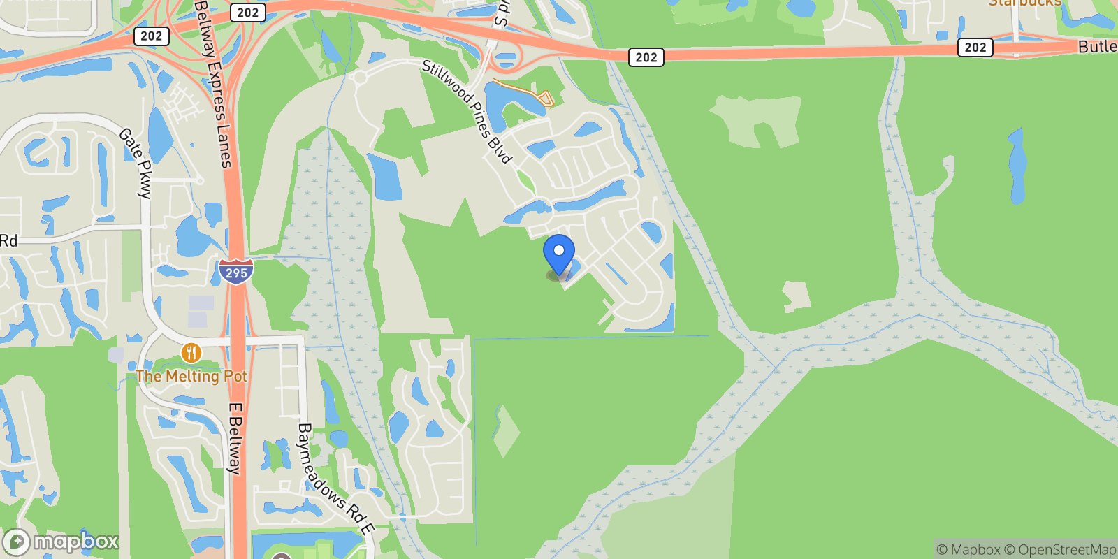 Map showing 5653 SERENE Street, Jacksonville, FL, 32224, USA, Jacksonville, Florida, United States.