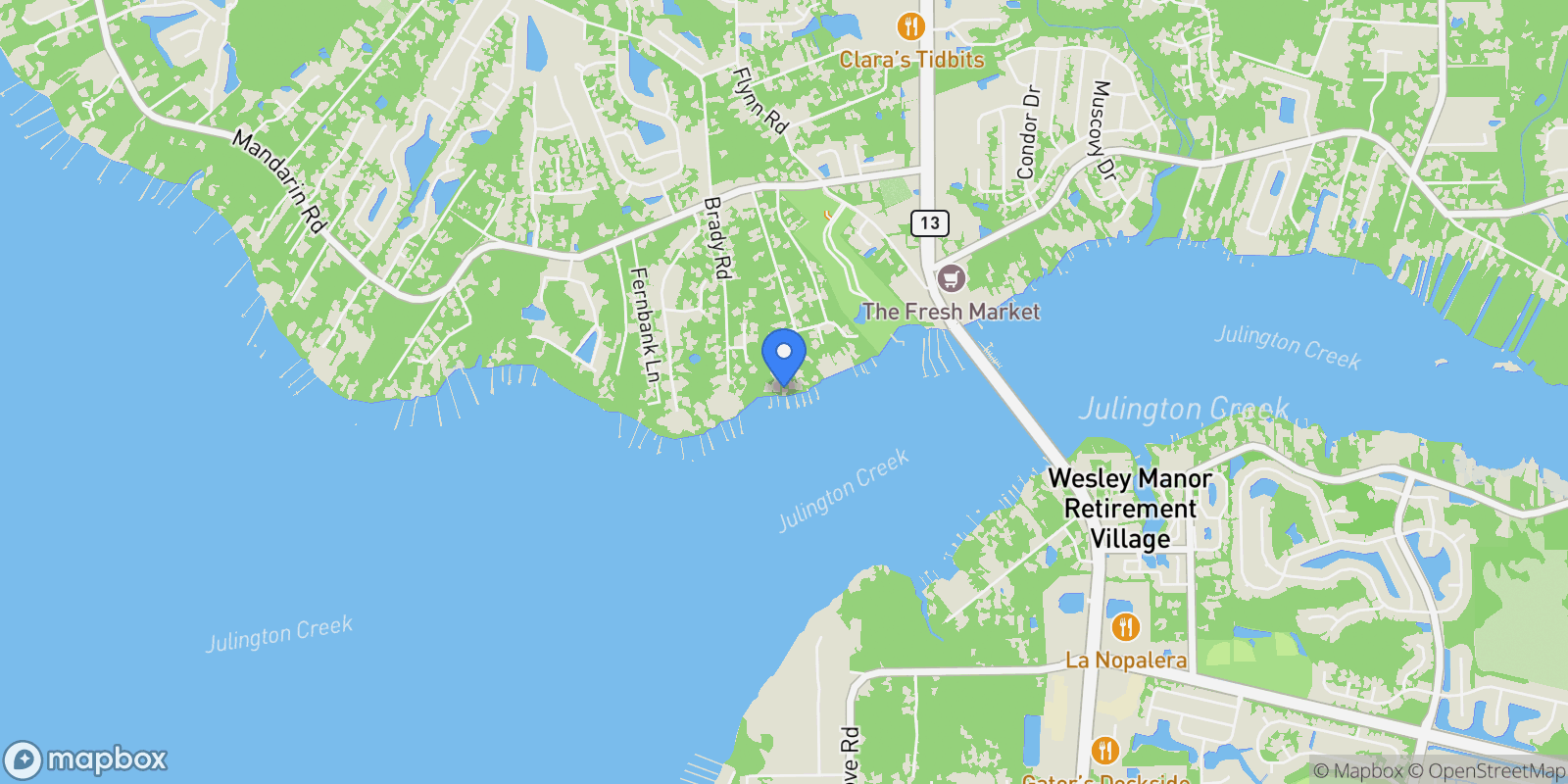 Map showing 14566 LONGVIEW Drive S, Jacksonville, FL, 32223, USA, Jacksonville, Florida, United States.