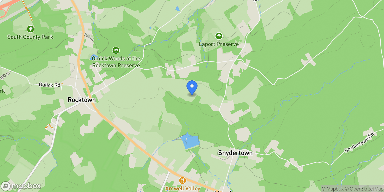 Map showing 80 Linvale Road , East Amwell Township, NJ 08551, East Amwell Township, New Jersey, United States.