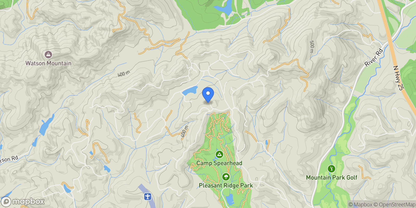 Map showing 101 Duck Hawk Way , Marietta, SC 29661, The Cliffs Valley, South Carolina, United States.