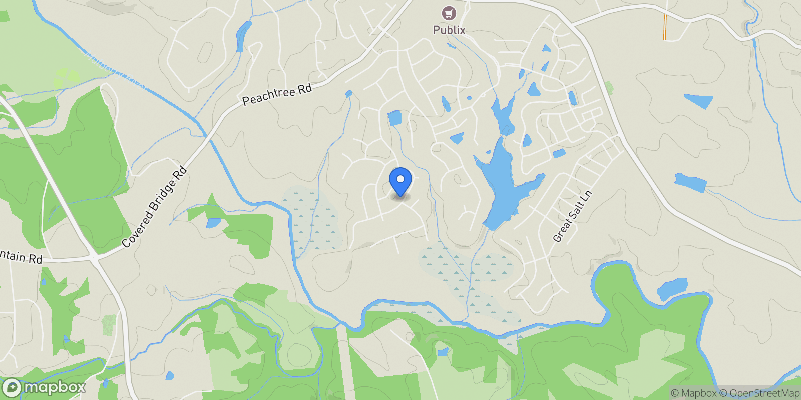 Map showing 224 Bear WAY, Hoschton, Georgia, United States.