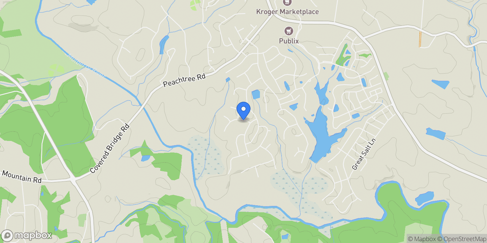 Map showing 161 Conway TRL, Hoschton, Georgia, United States.