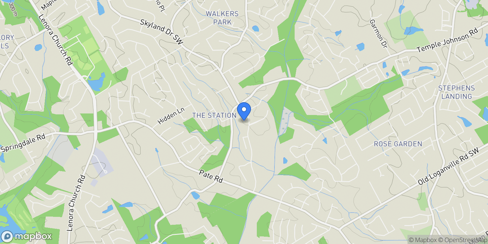 Map showing 3291 Pepperpike CT, Loganville, Georgia, United States.