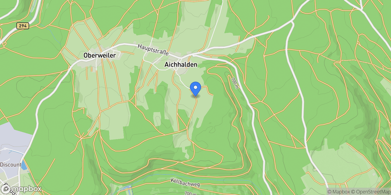 Map showing Simmersfeld, Baden-Württemberg, Simmersfeld, Simmersfeld, Baden-Württemberg, Germany.