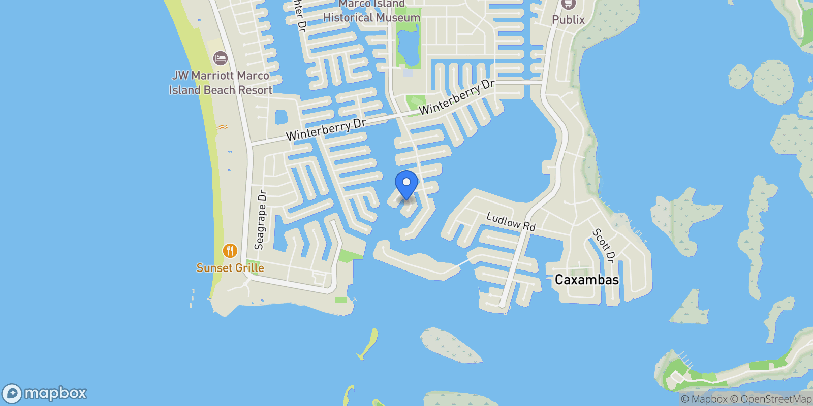 Map showing 810 Arcadia CT, Marco Island, FL, 34145, USA, Marco Island, Florida, United States.