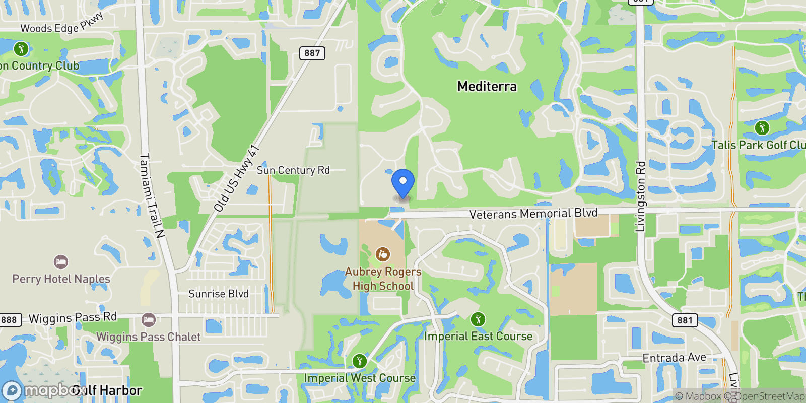 Map showing 15102 Frescott WAY, Naples, FL, 34110, USA, Bonita Springs, Florida, United States.