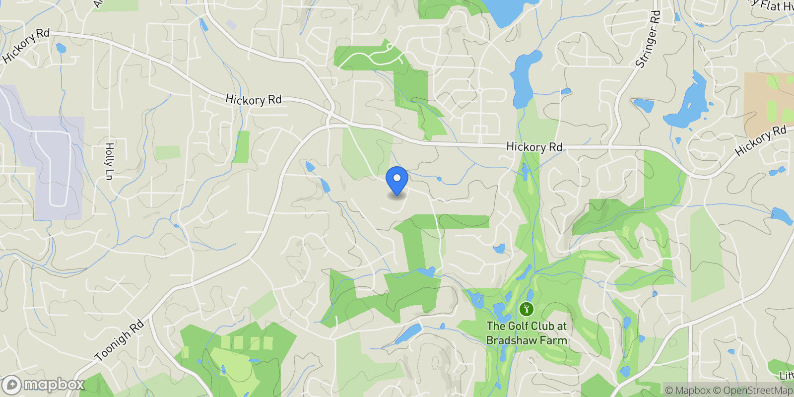 Map showing Canton, Georgia, United States.