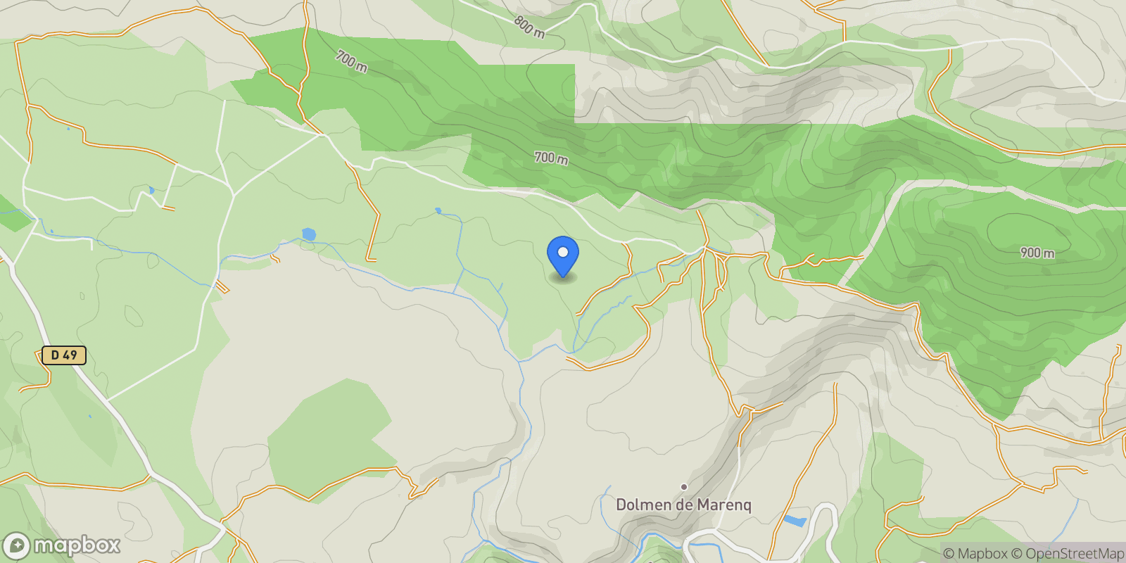 Map showing AMPUS, U 83111, Ampus, Provence-Alpes-Côte d'Azur, France.