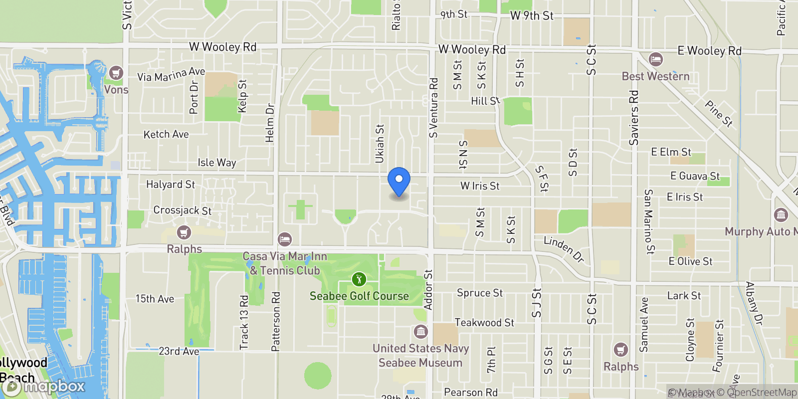 Map showing 269 East Elfin Green , Port Hueneme, CA 93041, Port Hueneme, California, United States.