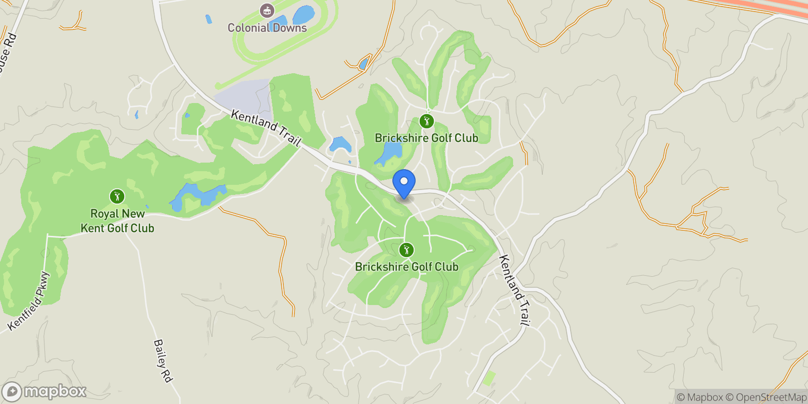 Map showing 5278 Ashborough Drive, Providence Forge, VA 23140, Providence Forge, Virginia, United States.