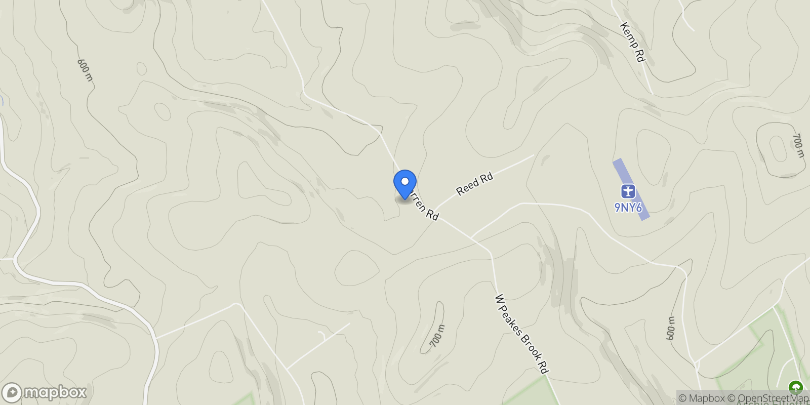 Map showing 361 Warren Road, Delhi, NY 13753, Delhi, New York, United States.