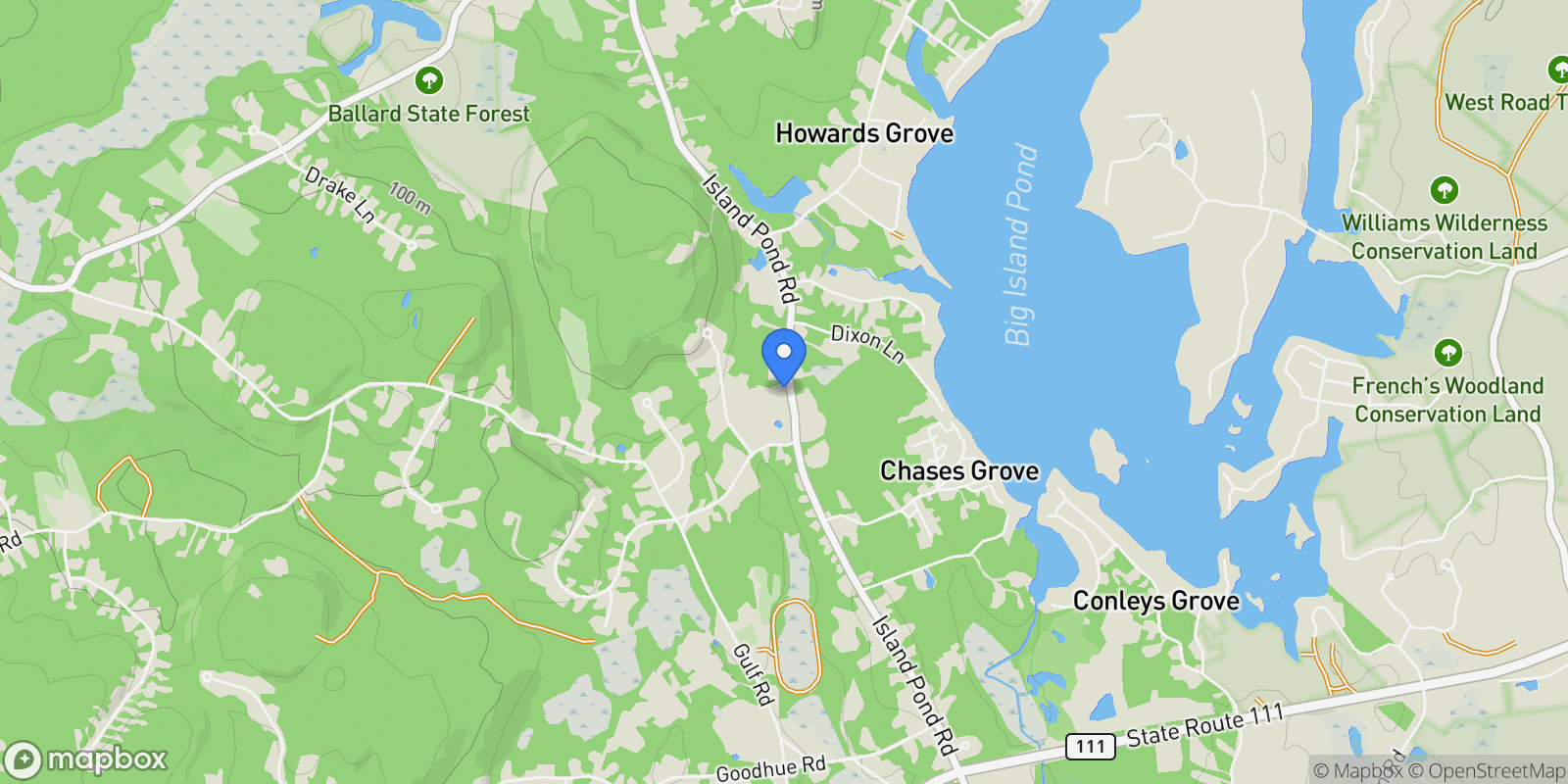 Map showing 343 Island Pond Road, Derry, NH 03038, Derry, New Hampshire, United States.
