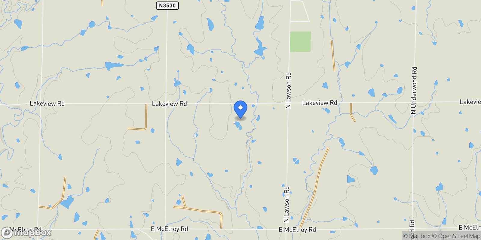 Map showing 24609 E Lakeview Road, Yale, OK 74085, Yale, Oklahoma, United States.