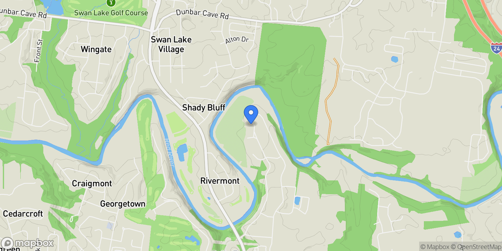 Map showing 569 Pond Apple Rd, Clarksville, TN 37043, Clarksville, Tennessee, United States.