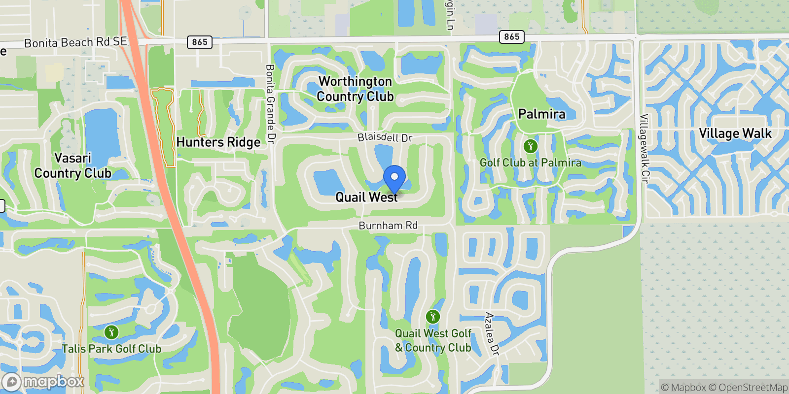 Map showing 13851 Williston WAY, Naples, FL, 34119, USA, Naples, Florida, United States.