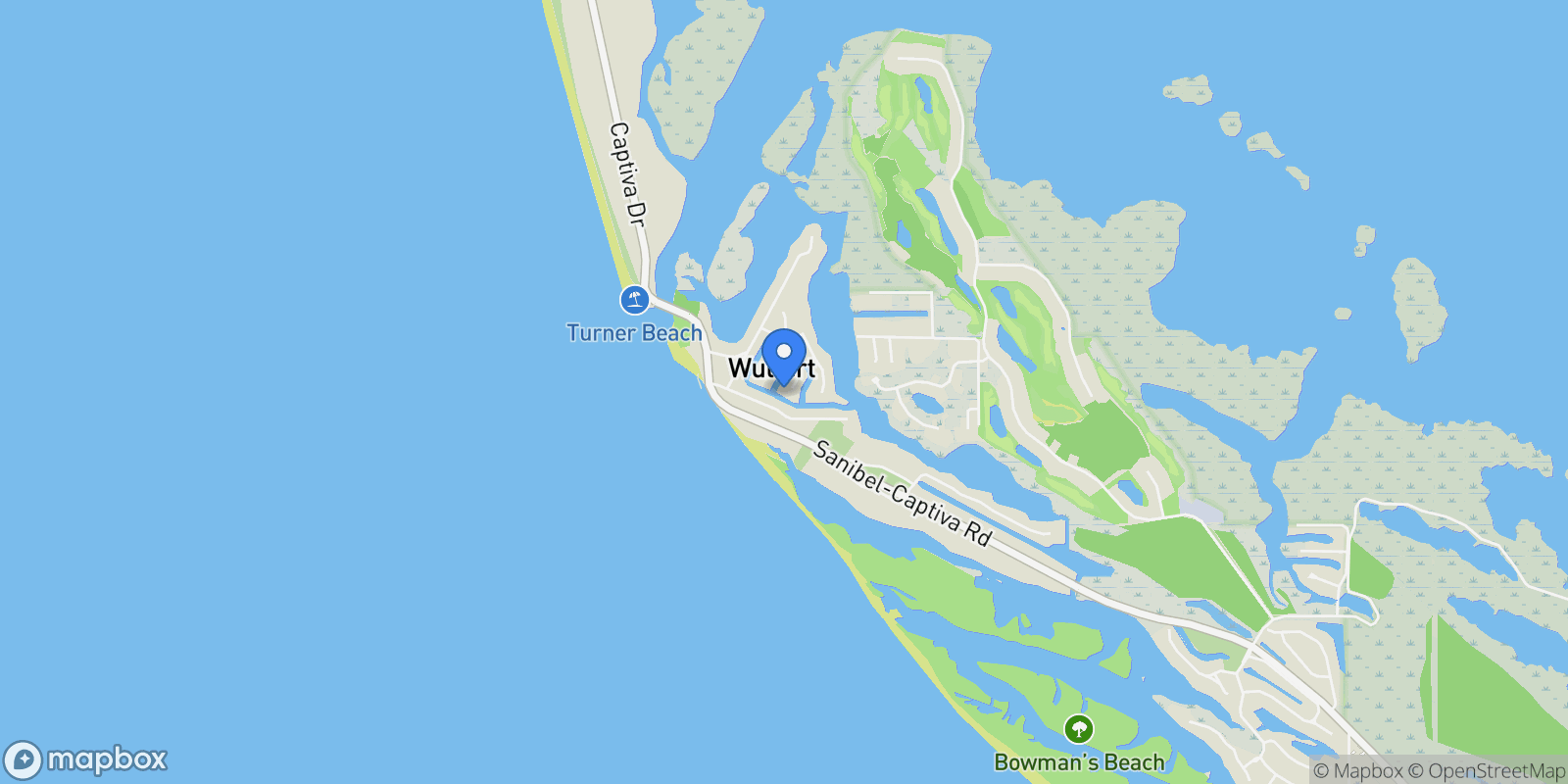 Map showing 2451 Blind Pass CT, Sanibel, FL, 33957, USA, Sanibel, Florida, United States.