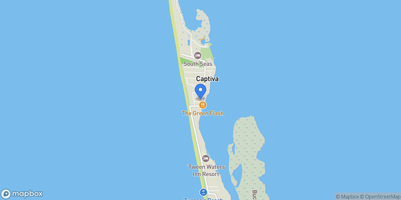 Map showing 15160 Captiva Dr, Captiva, FL, 33924, USA, Captiva, Florida, United States.
