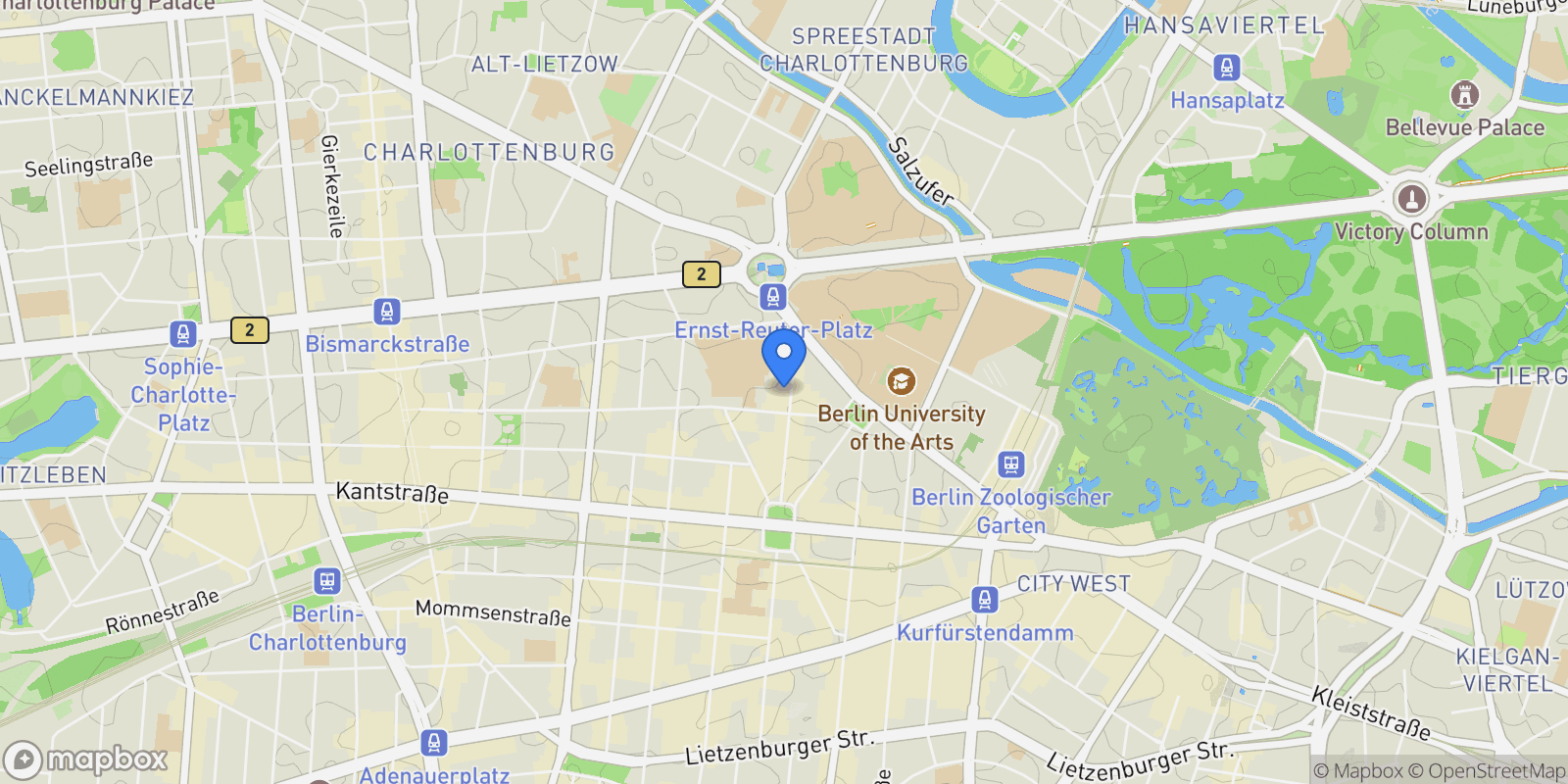 Map showing Knesebeckstraße 10, 10623 Berlin, Germany, Berlin, Berlin, Germany.