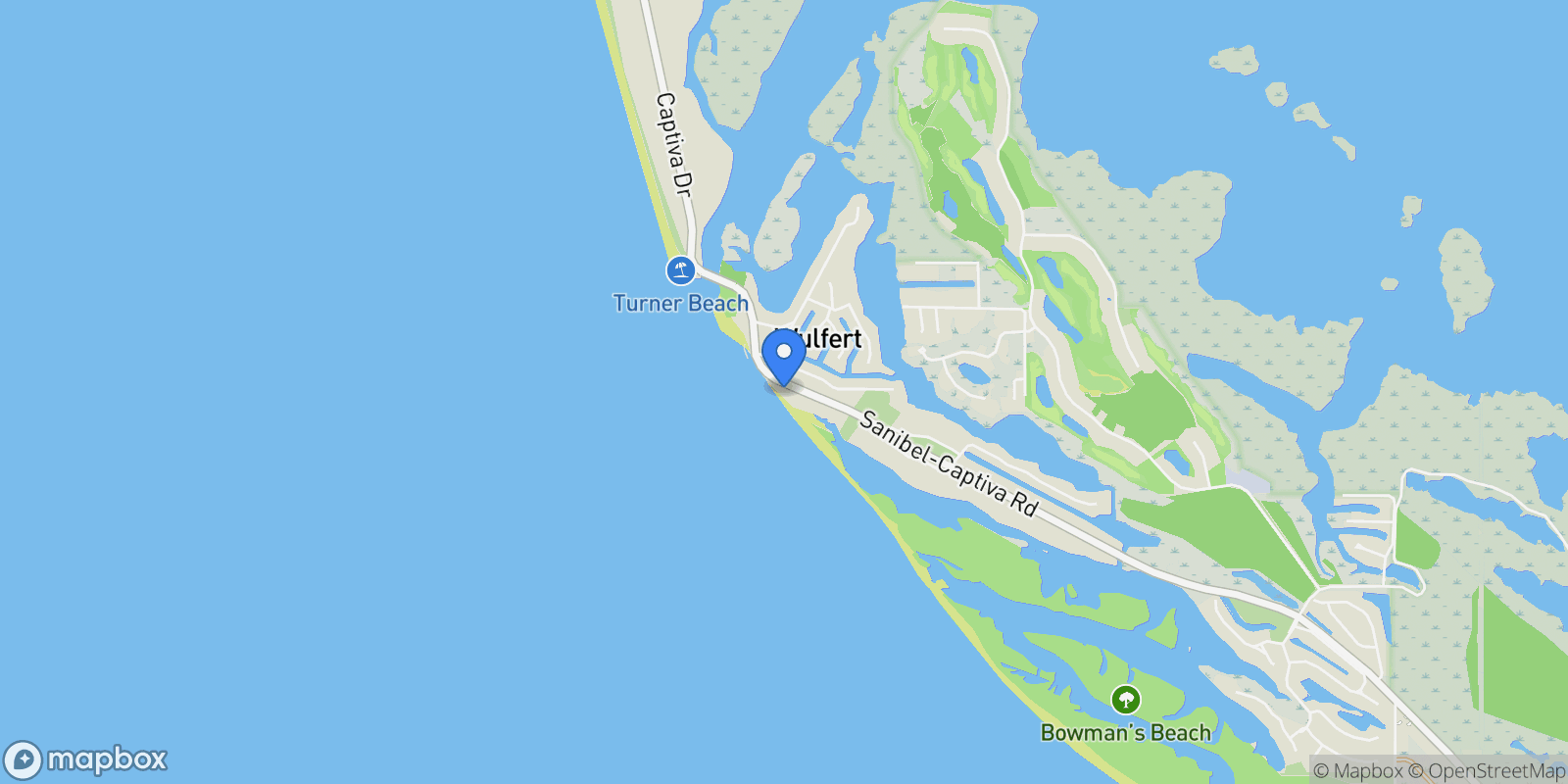 Map showing 6351 Sanibel Captiva Rd, Sanibel, FL, 33957, USA, Sanibel, Florida, United States.