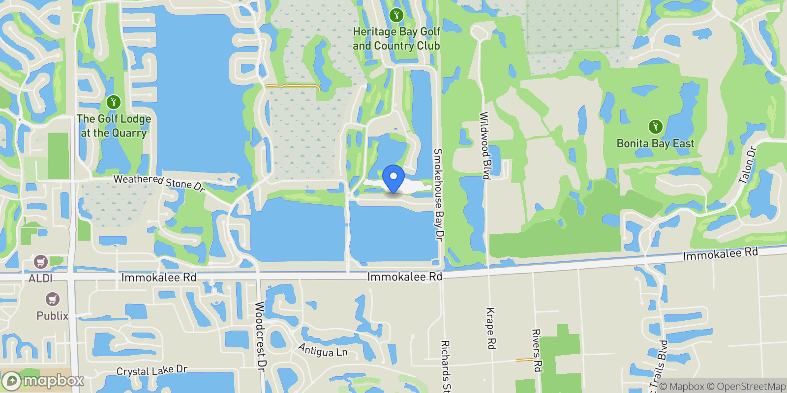Map showing 10099 Biscayne Bay Lane, Naples, FL, 34120, USA, Naples, Florida, United States.
