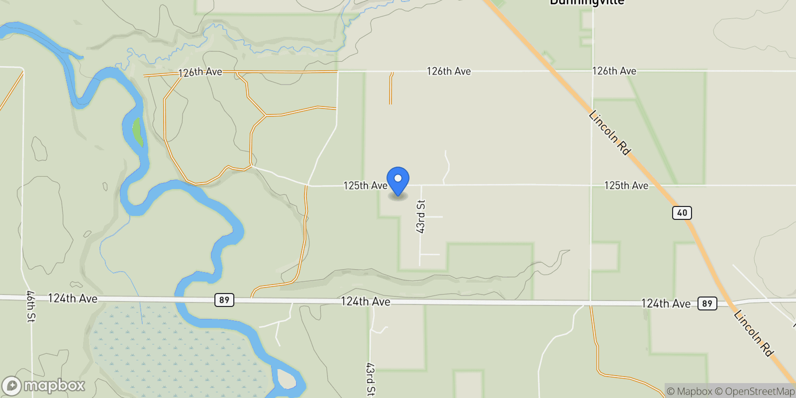 Map showing 4272 108th Avenue, Allegan, MI 49010, Allegan, Michigan, United States.