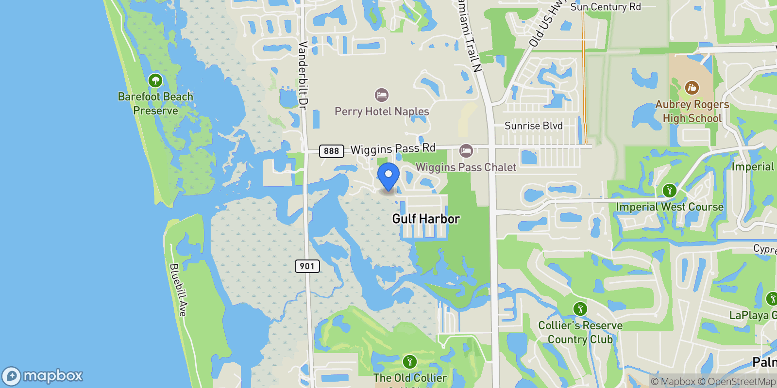 Map showing 455 Cove Tower DR, #801, Naples, FL, 34110, USA, Bonita Springs, Florida, United States.