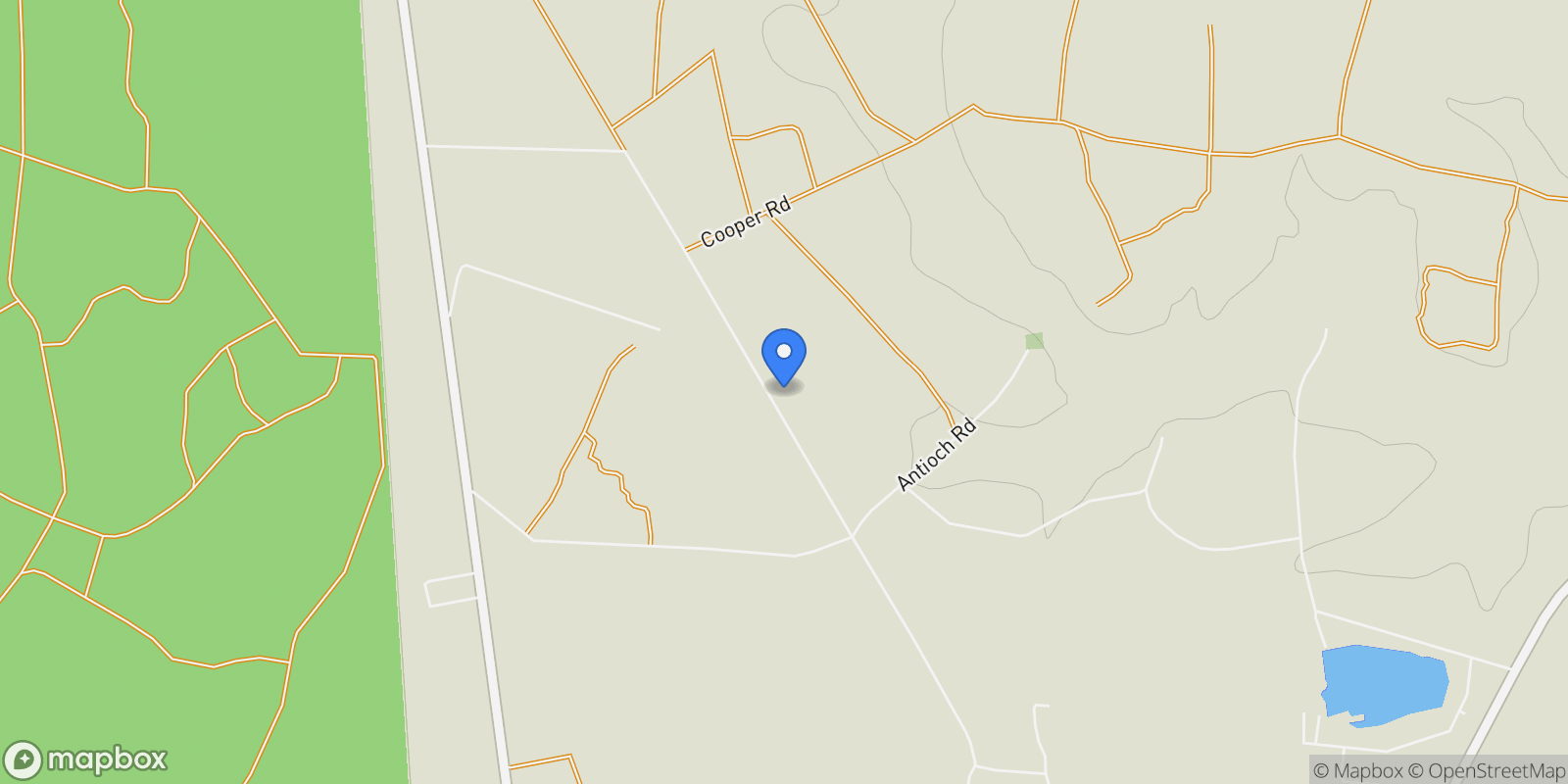 Map showing 0 Antioch Cemetery Road, Folkston, GA 31537, Folkston, Georgia, United States.