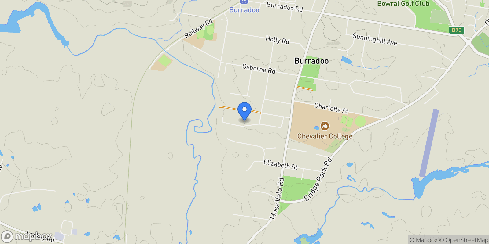 Map showing 26 Hurlingham Avenue, Burradoo, AUSTRALIA, Burradoo, New South Wales, Australia.