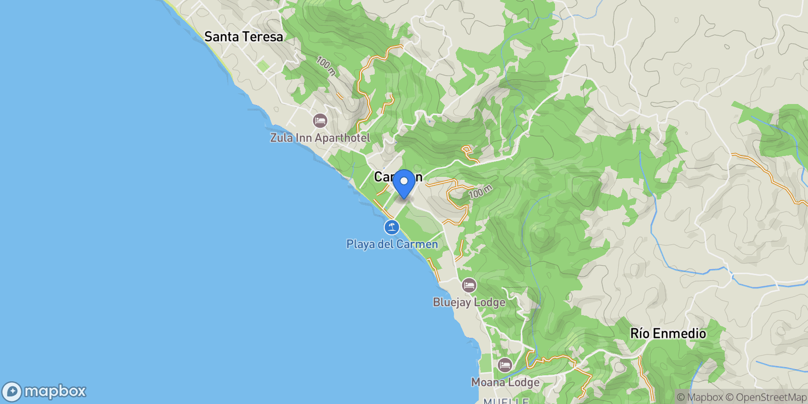 Map showing JRHX+4P6, Puntarenas Province, Puntarenas, Costa Rica, Punta Arenas, Puntarenas Province, Costa Rica.
