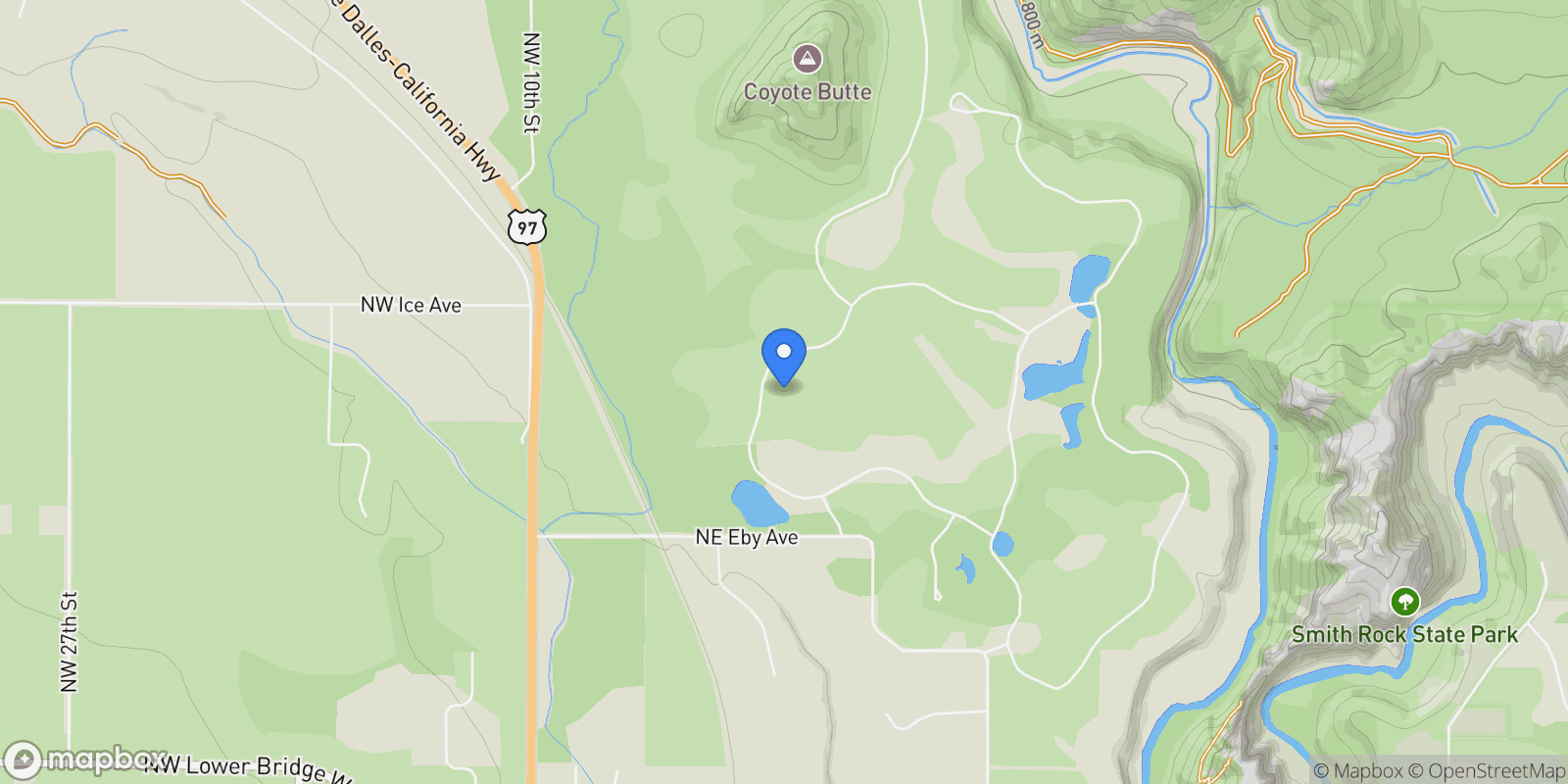 Map showing 431 NE Good Pasture Loop , Terrebonne, OR 97760, Terrebonne, Oregon, United States.