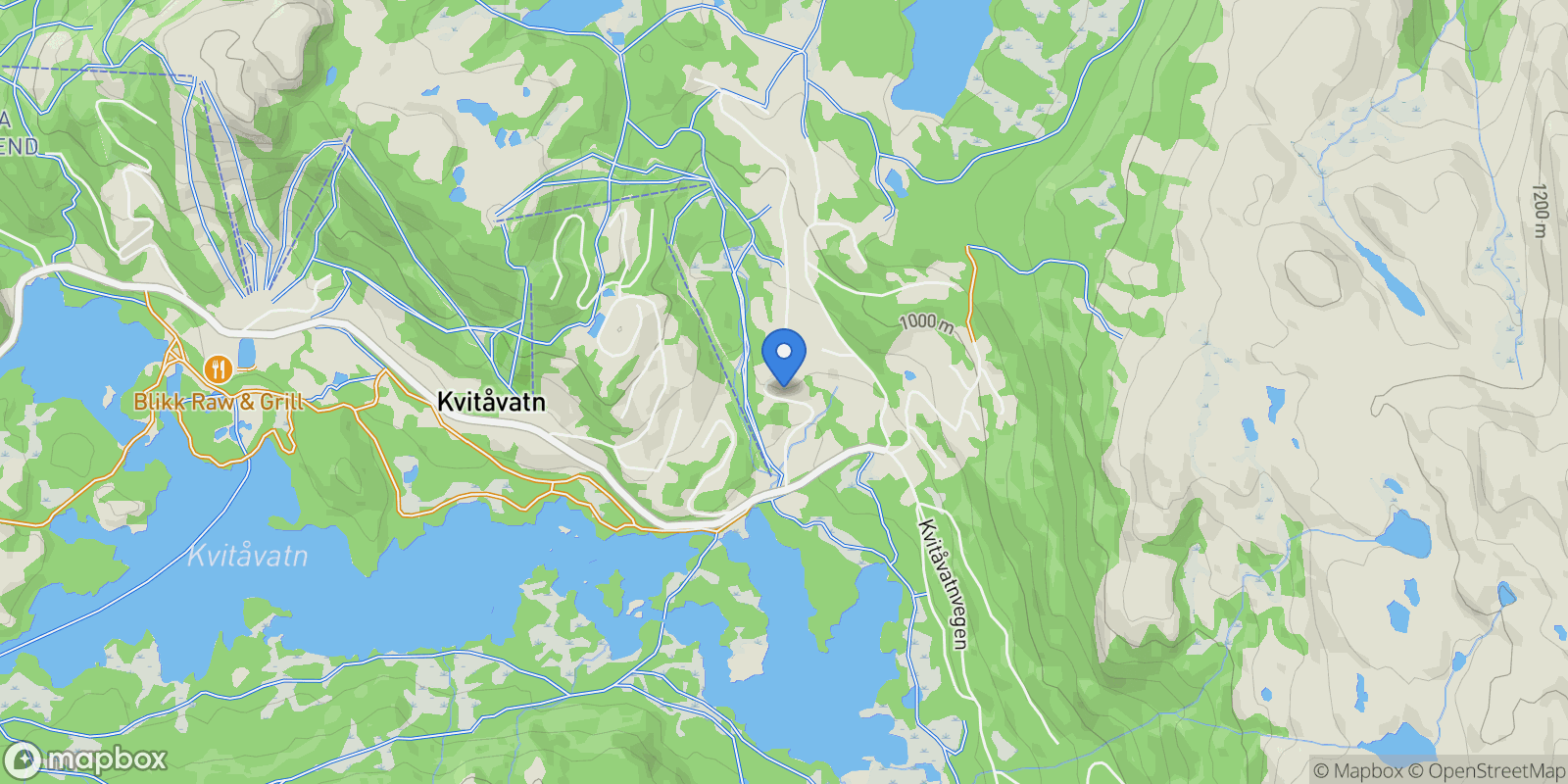 Map showing Krosshovdvegen 20, 3660 Rjukan, Norway, Rjukan, Telemark, Norway.