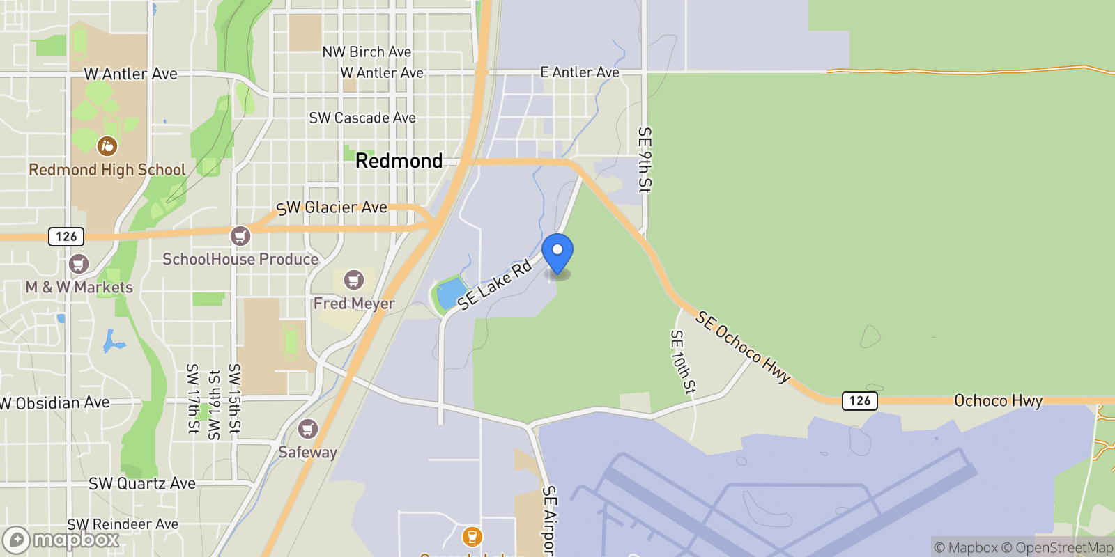 Map showing 932 SE 4th Court , Redmond, OR 97756, Redmond, Oregon, United States.