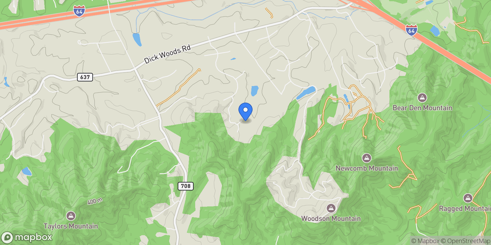 Map showing 4912 Farriers Court, Charlottesville, VA 22903, Charlottesville, Virginia, United States.