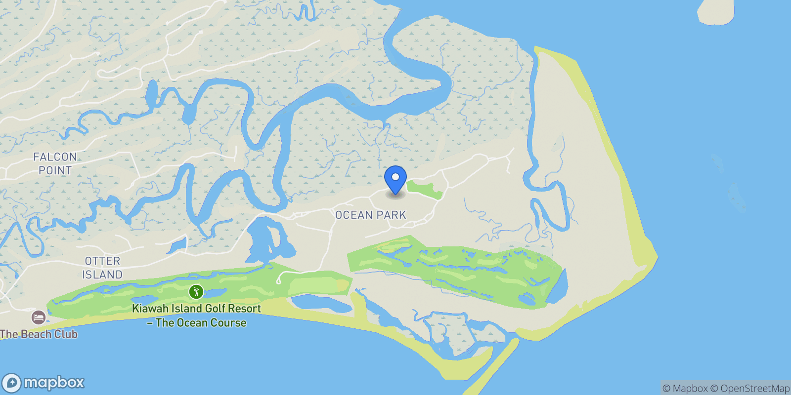 Map showing 435 Fountain Grass Ln, Kiawah Island, SC 29455, Johns Island, South Carolina, United States.