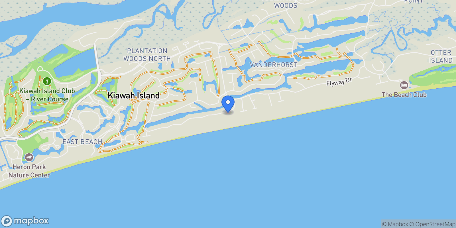 Map showing 56 Surfsong Rd, Johns Island, SC 29455, Johns Island, South Carolina, United States.