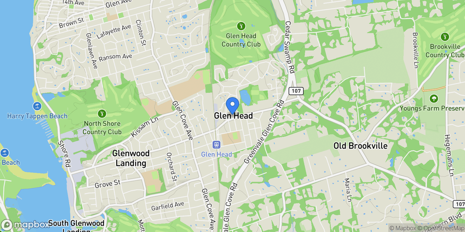 Map showing New York, Old Brookville, New York, United States.