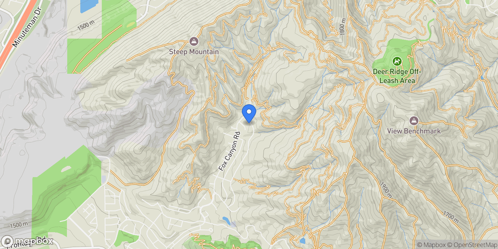 Map showing 1651 W CANYON RIM RD 633, Lehi, Utah, United States.