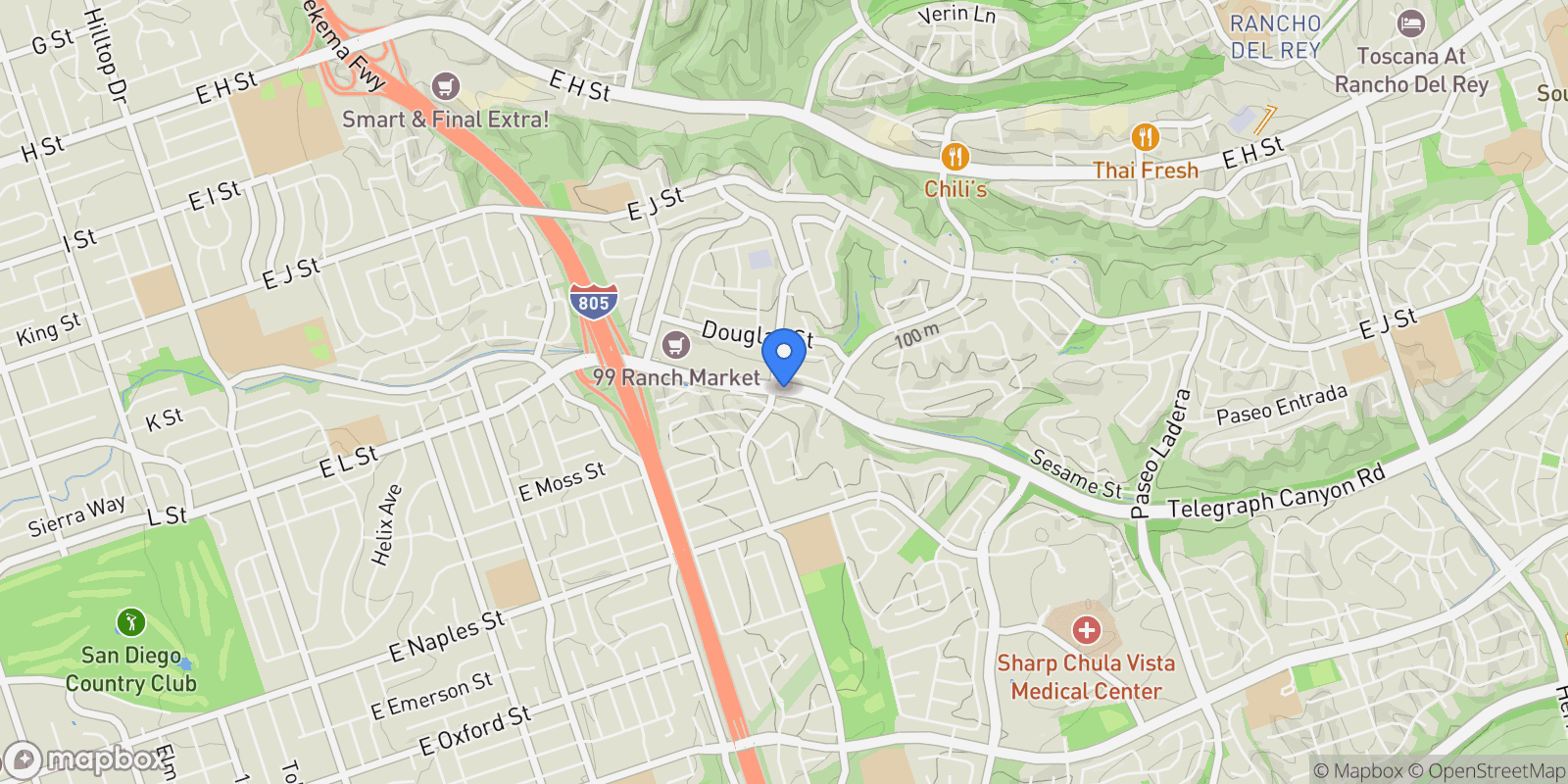 Map showing 620 Telegraph Canyon Road #C, Chula Vista, CA 91910, Chula Vista, California, United States.