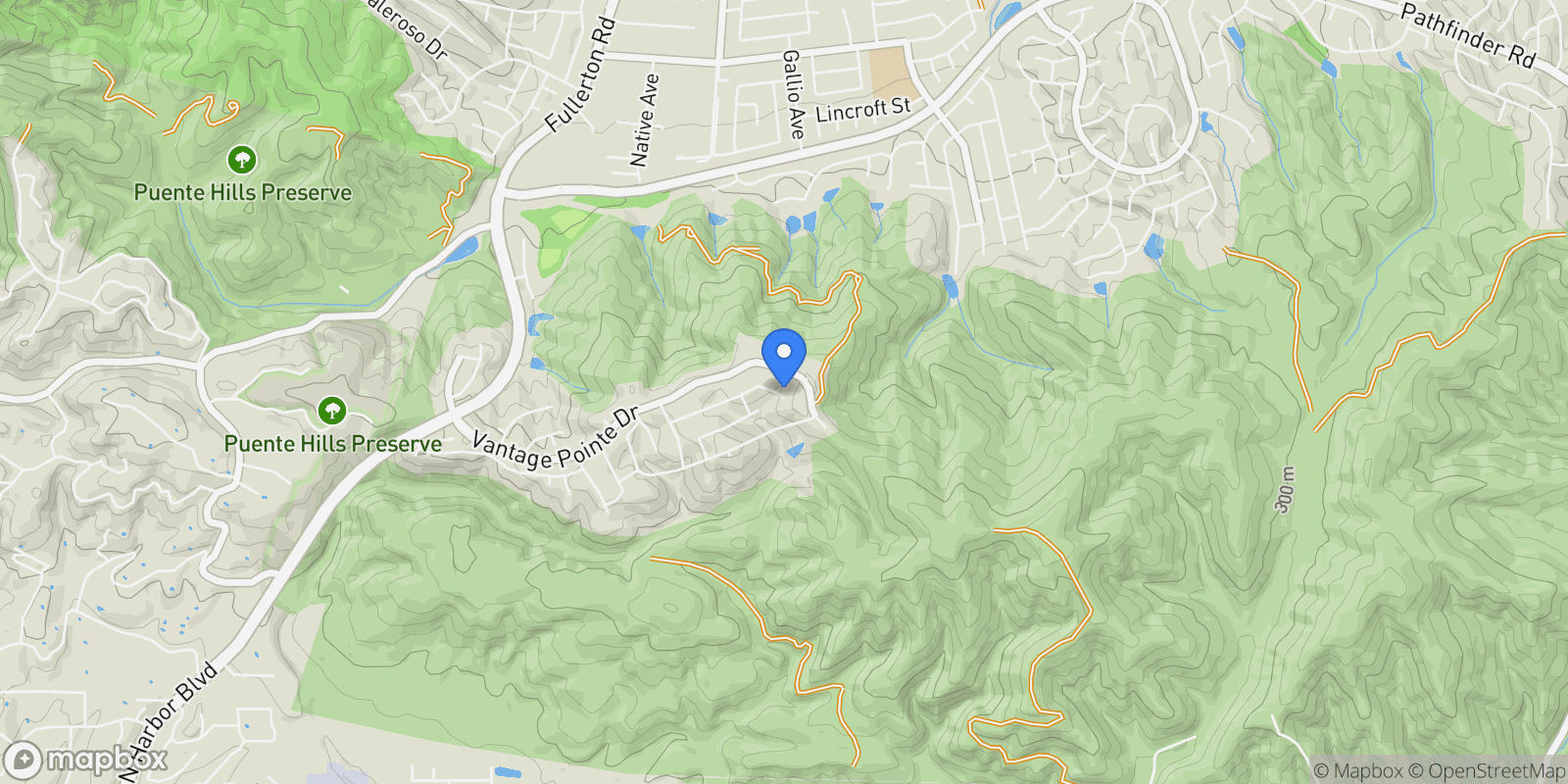 Map showing 18559 Stonegate Lane, Rowland Heights, California, United States.