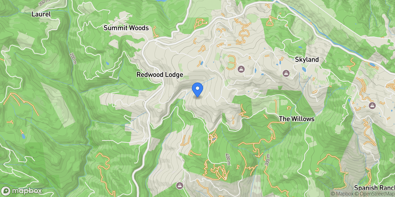Map showing 50 Ocean View Road , Los Gatos, CA 95033, Los Gatos, California, United States.