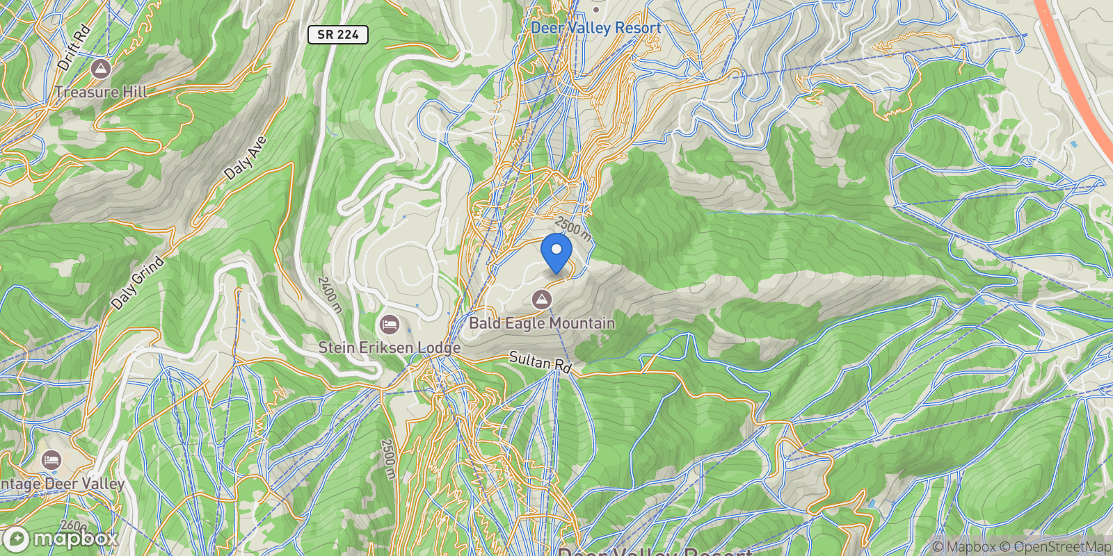 Map showing 7932 RED TAIL CT, Park City, UT 84060, Park City, Utah, United States.