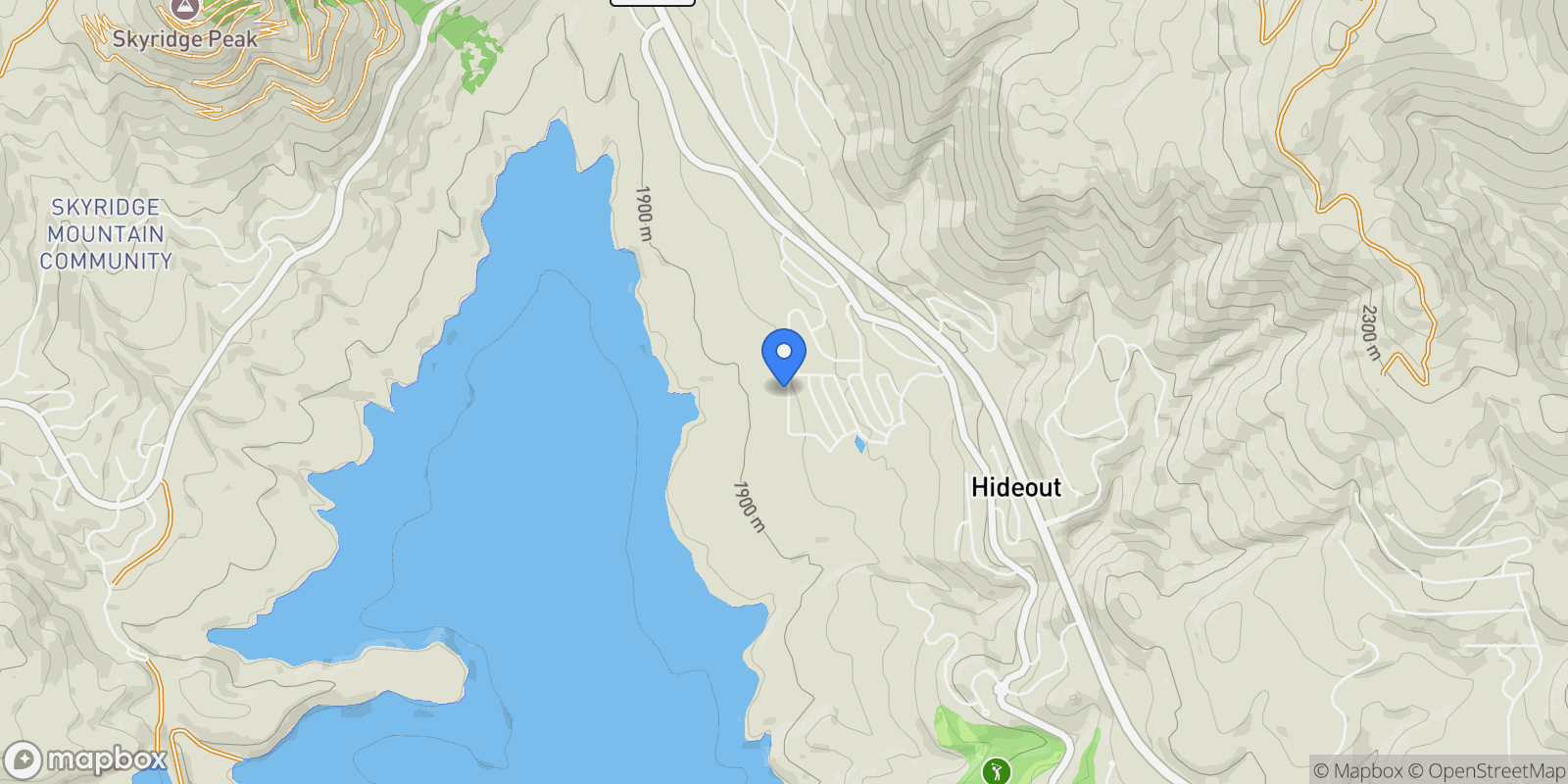 Map showing 11525 N Vantage Lane #85, Hideout, UT 84036, Kamas, Utah, United States.