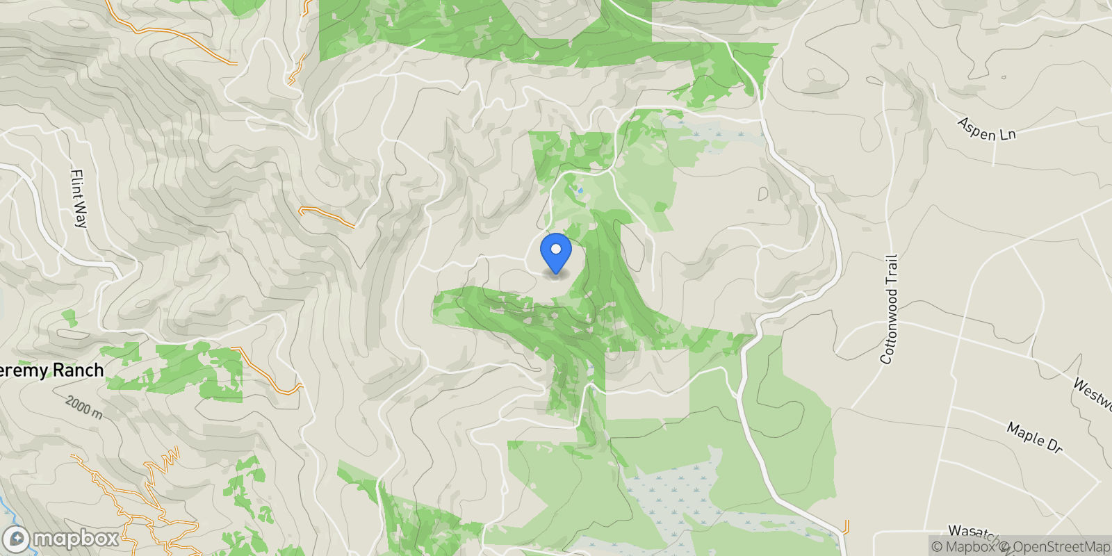 Map showing 3260 DEER HVN, Park City, UT 84098, Park City, Utah, United States.