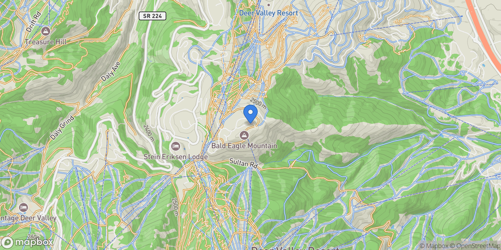 Map showing 7932 Red Tail Court, Park City, UT 84060, Park City, Utah, United States.