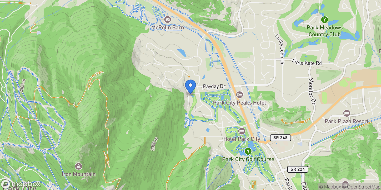 Map showing 2335 Morning Star Drive, Park City, UT 84060, Park City, Utah, United States.