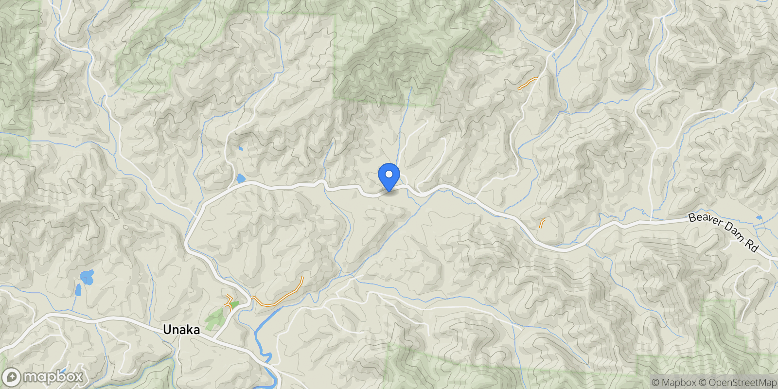 Map showing 10809 Beaver Dam Road, Murphy, North Carolina, United States.