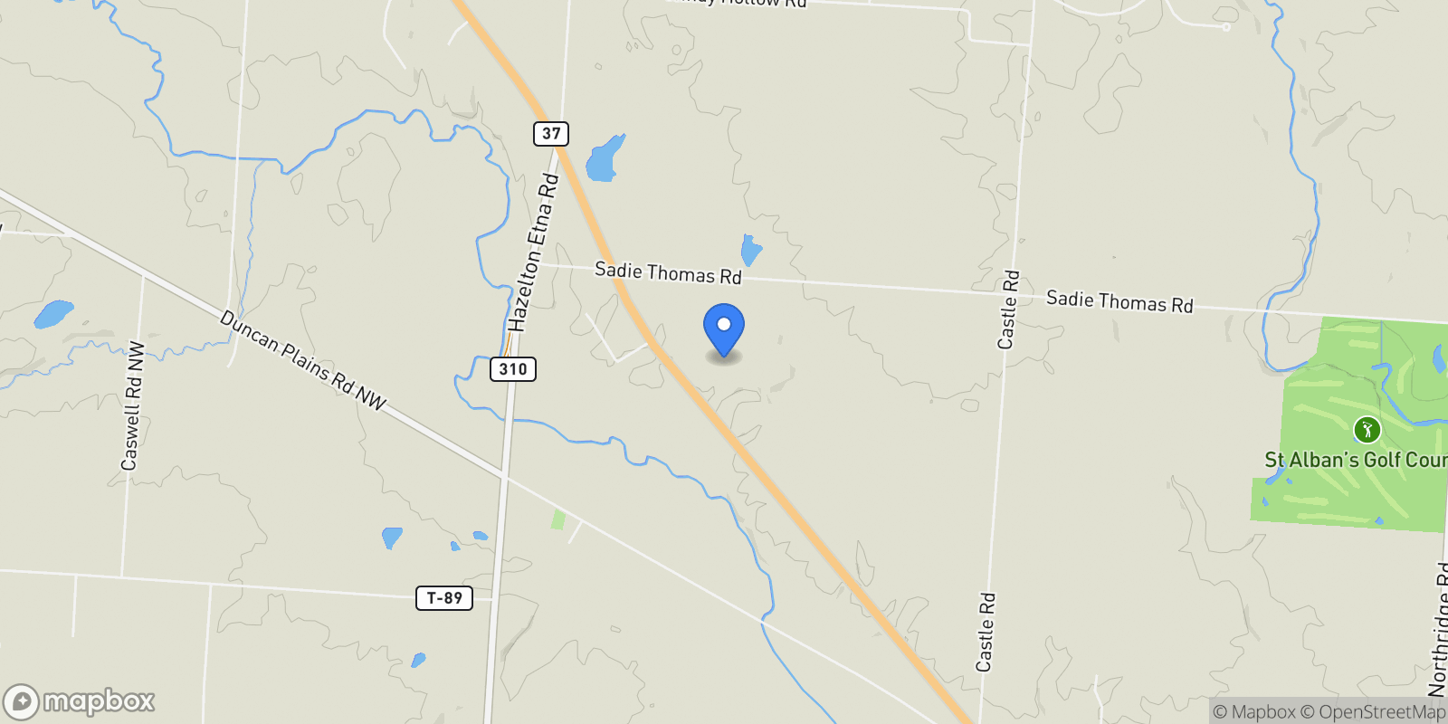 Map showing 4190 Johnstown Alexandria Road, Johnstown, OH 43031, Johnstown, Ohio, United States.