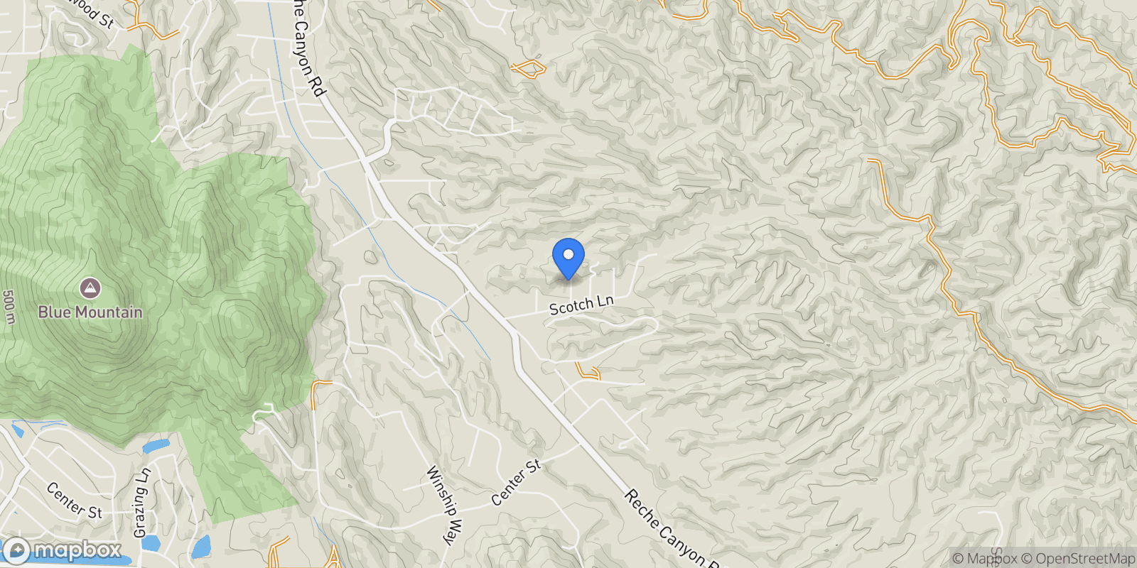 Map showing 12687 Vista Drive, Colton, CA 92324, Colton, California, United States.