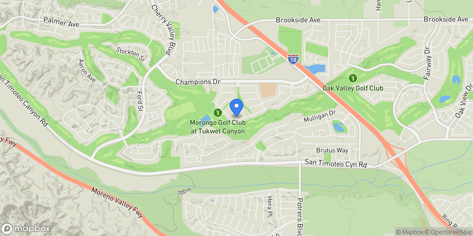 Map showing 36301 Bay Hill Drive, Beaumont, CA 92223, Cherry Valley, California, United States.
